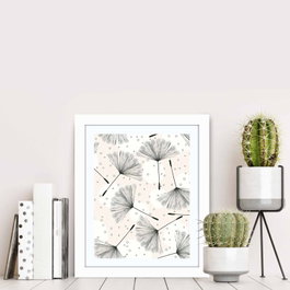 Wallity Cuadro Decorativo Enmarcado en MDF Multicolor BCT-034